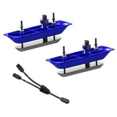 LOWRANCE - Mid/High/StructureScan HD Dual - Through hull Transducers 000-11460-001