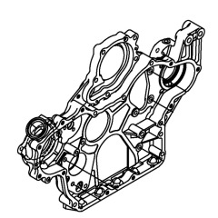 Yanmar - Case, Gear - 4TNV - 129E00-01500
