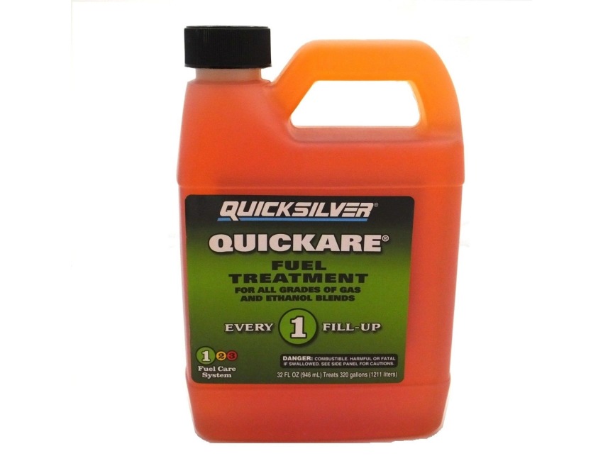 Quicksilver Quickare Fuel Treatment 1 Every fill up Fuel