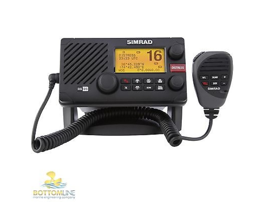 SIMRAD RS35 Marine fixed Mount VHF Radio with Dual RX AIS AIS