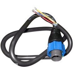 Lowrance Transducer Adapter Cable - Blue Plug to Bare Wires -BSM-1 000-10046-001