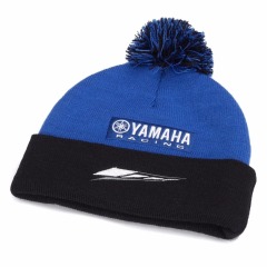 Genuine Yamaha - 2018 Paddock Blue Bobble Hat - Adult - N18-FH303-E1-00