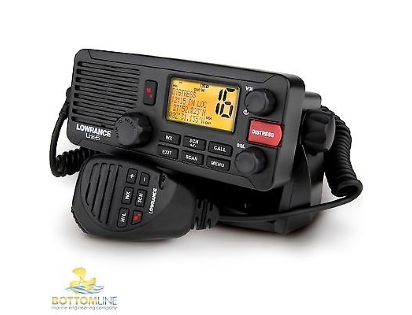 Lowrance Link5 DSC VHF Marine VHF Distress button NMEA0183