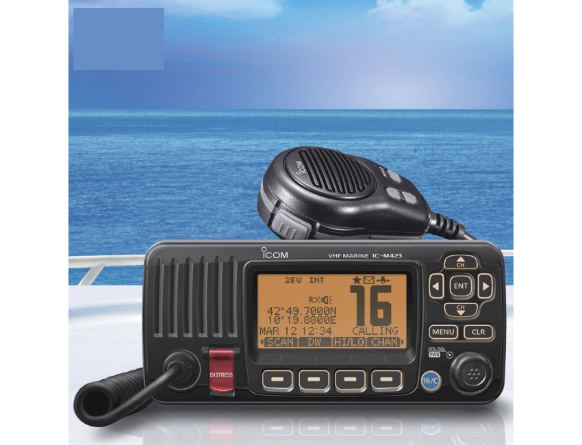 ICM423 Marine Waterproof Fixed VHF 3 Year Warranty Noise