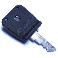 Ignition Key with black cover - Mercury - Mariner - MerCruiser  - Quicksilver - 89491