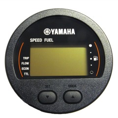 YAMAHA Marine - Digital network Gauge - Round Multi function - Outboard - Speed & Fuel