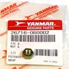 Genuine Yanmar Fuel Injector Nut - L100N - 26366-060002 