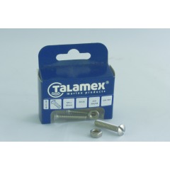 Talamex - RAISED HEAD SCREW CS M6X50SLOTTED - 40.101.106
