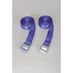 Talamex - TIE-DOWN WITH CAM BUCKLE 25MM 2.5M BLUE - 76.750.014