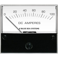Blue Sea - DC Analog Ammeter - 0 to 100A with Shunt - PN. 8017