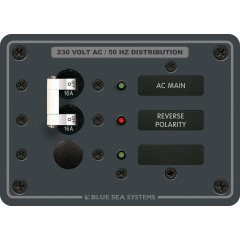 Blue Sea - AC Panel - Main + 1 Position [European] - PN. 8129