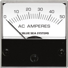 Blue Sea - AC Micro Ammeter - 0 to 50A with Coil - PN. 8246