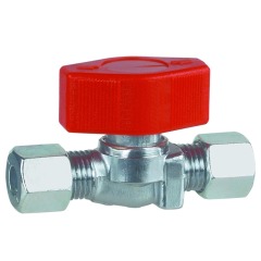 Talamex - VALVE WITH 8mm COMPRESSION X 8mm COMPR. - 90.500.546