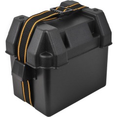 attwood - BATTERY BOX - BLACK SMALL U1 16 (Pack of 12) - 9082-1