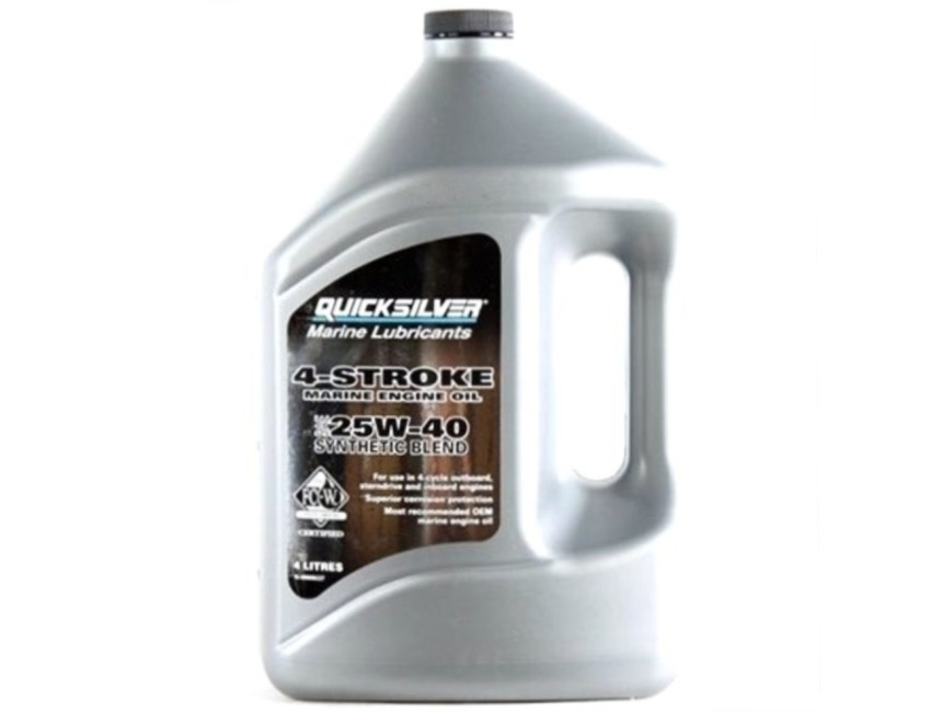 Quicksilver Synthetic 4 Stroke Outboard Oil 4L Verado MerCruiser 928M0086227 MerCruiser