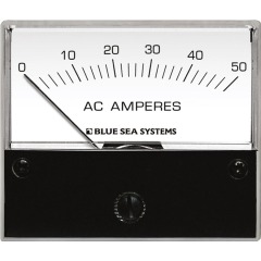 Blue Sea - AC Ammeter - 0 to 50A with Coil - PN. 9630