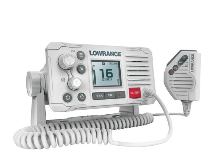 Lowrance Link6 Marine VHF Radio Distress button DSC NMEA0183