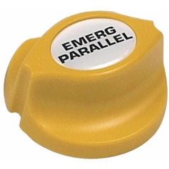 BEP - BATTERY SWITCH KNOB For BATTERY SWITCH SERIES 701 Yellow Emerg. Parellel - 701-KEY-EP