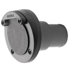 Vetus TRC45PV Plastic Transom Exhaust Outlet With Check Valve (45mm)