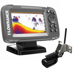 LOWRANCE HOOK²-4x Bullet Fishfinder with Skimmer Transducer Hook2 - 000-14013-001