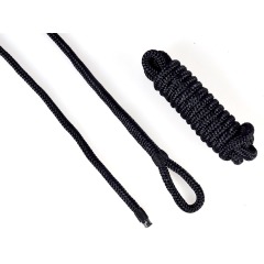 Talamex - Braided Fender Line - Black - 10mm x 2.5m (Pair) - 01.222.610