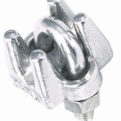 Talamex - 316 Stainless Wire Rope Clamp - 3-4mm - 02.403.004
