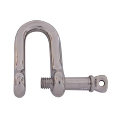 Captive pin D shackles
