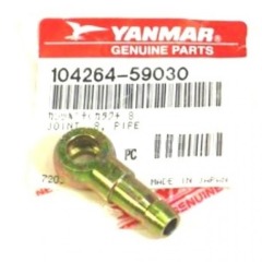 Genuine YANMAR - 1GM - 3GM fuel banjo joint - 104264-59030