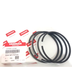 YANMAR Piston Ring Set- YSM12 YSE12 YSB12 - Genuine - 105400-22500