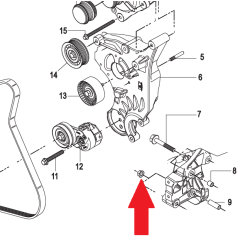 MerCruiser Diesel - NUT - 11-898101544