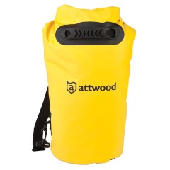 attwood Dry Bag 20L - Heavy Duty Safety Yellow Dry Sack - 11897-2