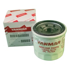GENUINE YANMAR - Oil Filter Element - 1GM - 1GM10 - 119305-35151 / 119305-35170