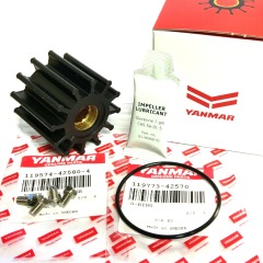 YANMAR Water Pump Impeller Kit - 6LP - GENUINE - 119773-42600 119773-42640