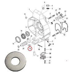 Genuine Mercury MerCruiser Alpha / Bravo - Washer - 12-32518