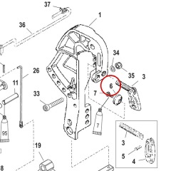 Mercury - WASHER - Quicksilver - 12-818884