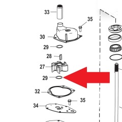 Mercury - WASHER - EFI - 12-8M0204720