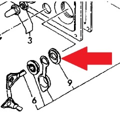 YANMAR B Panel Adaptor - 121575-91260