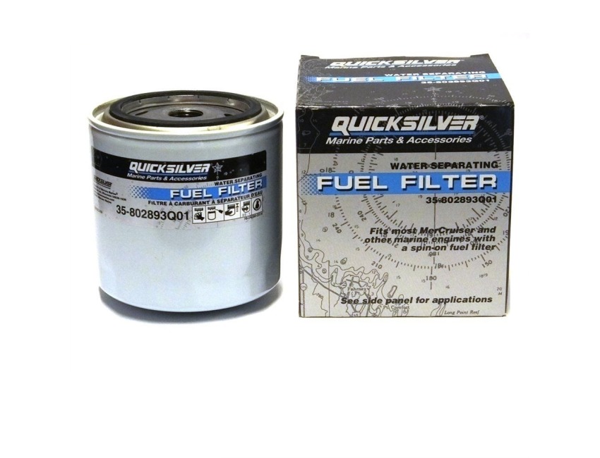 For Gasoline Quicksilver Mercruiser Mercury 802893Q01 Filter to 