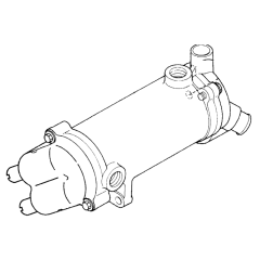 Yanmar - Cooler Assembly Lube Oil 02 - 4JH3-DTE - 129673-33110