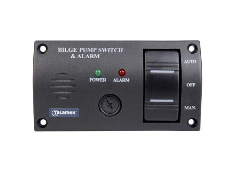 Talamex - Bilge Pump Control Panel On/Off/Manual/Alarm - 14.572.303