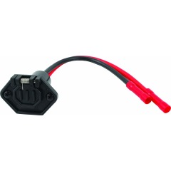 attwood - TROLLING MOTOR CONNECTOR 12V PLUG - 14366-6