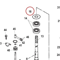 Mercury - SHIM - Quicksilver - 15-851855005