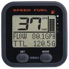 YAMAHA Marine - Square Digital Network Gauge - Multi function - Outboard - Speed Fuel