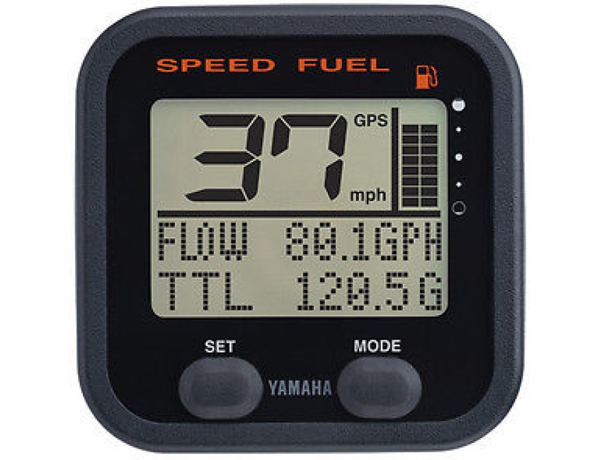 Display Compatible with Yamaha Marine Digital Network Multi Function Speed Fuel Guage 6Y8 
