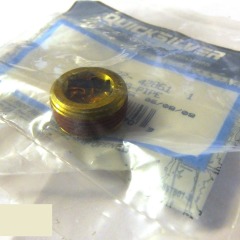 Genuine Mercury MerCruiser GM V6 and V8 Exhaust Blanking plug - 22-428611