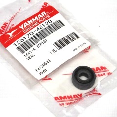 Genuine YANMAR - 1GM - 1GM10 Sea water pump 18mm (Later) Double Lip 'Water' Seal  - 128170-42120