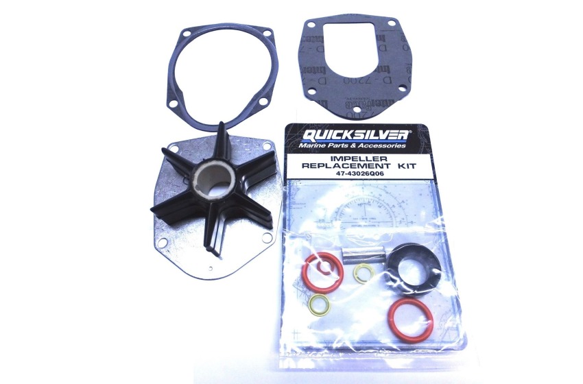 Quicksilver 40 To 350 Hp Water Pump Impeller Repair Kit - Mercury 47-8M0100526 E - Foto 5