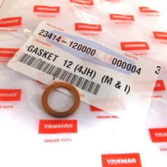 YANMAR Copper washer 23414-120000 - 1GM - 3GM  lube oil & Fuel system