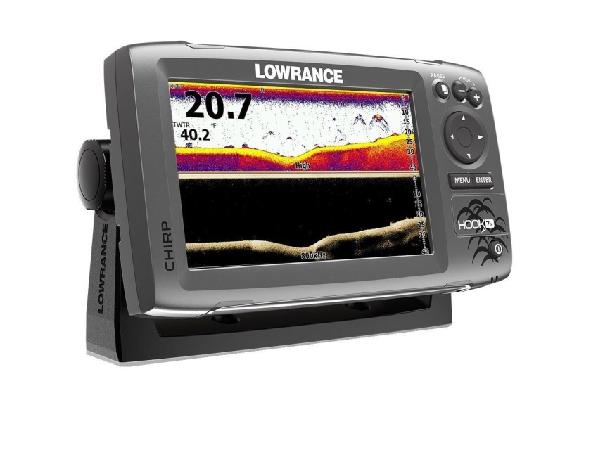 Lowrance HOOK 7x Fishfinder c/w CHIRP Hybrid HDI Downscan