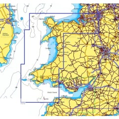 Navionics Plus Small 570 CARD - Liverpool to Gower - Wales CHART - Micro SD